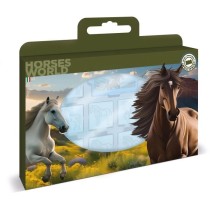 Coffret de tampons - MULTIPRINT - 7895 - Les Chevaux - 7 tampons bois