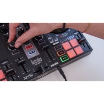 HERCULES DJ CONTROL INPULSE 200 MK2 - Contrôleur DJ idéal pour apprendre a mixer - Logiciels et tutoriels inclus