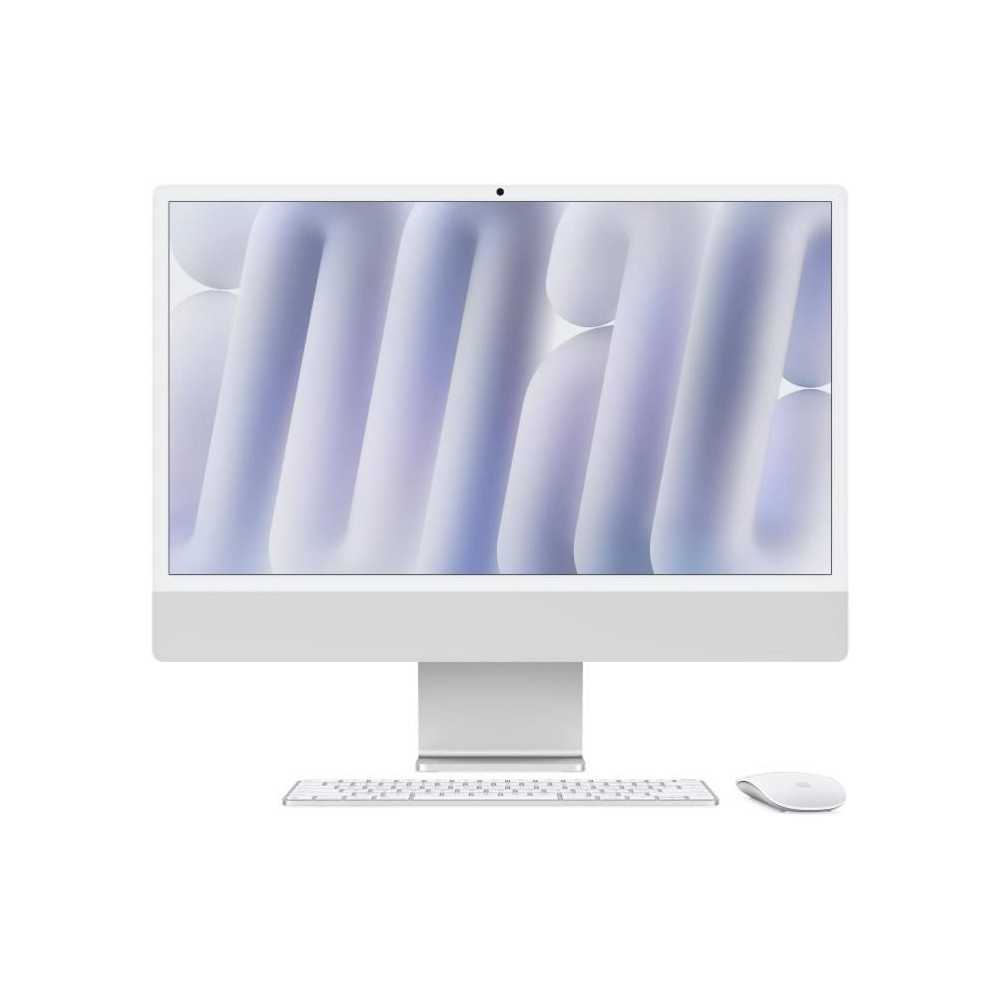 Apple iMac 24 ecran retina 4,5K 512Go SSD 16Go RAM Puce M4 CPU 10 coeu