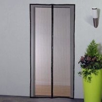 Moustiquaire rideau pour porte magnétique - H220 cm x L100 cm - Polye