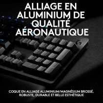 Clavier gamer - Filaire - Logitech G - G513 - Mécanique - RGB - AZERTY - NOIR