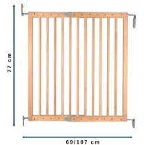 NORDLINGER PRO Barriere de sécurité Enfant PRUNE- 69 a 107 cm - Bois