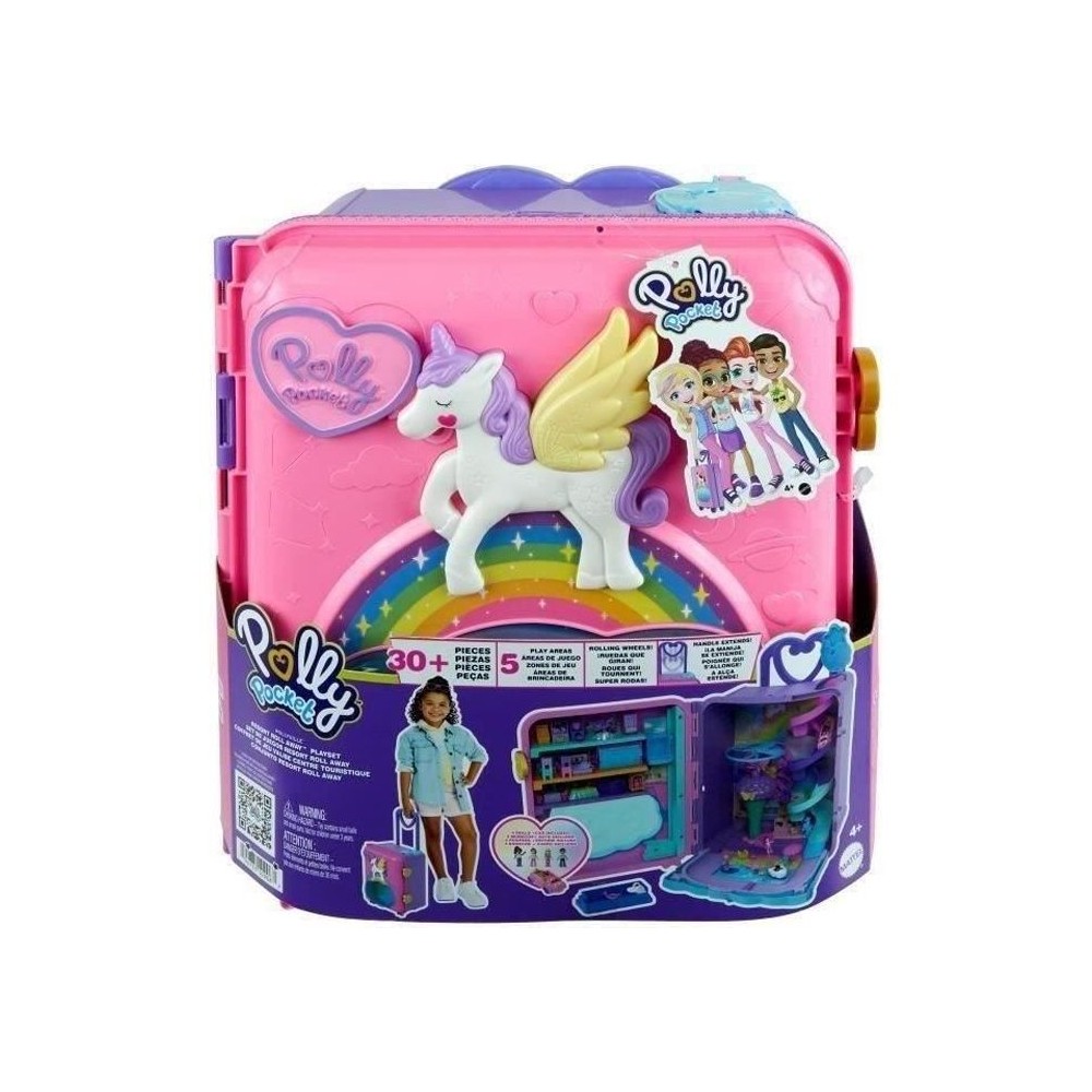 Polly Pocket-Coffret Valise Polly Pocket Pollyville HKV43