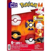 MEGA-Pokémon-Dresseur de Pokémon de type Feu-Coffret de construction HTJ06