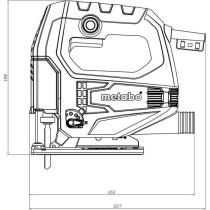 Scie sauteuse filaire - METABO - STEB 65 Quick - 450W - 65mm - Bois