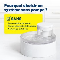 Fontaine a eau - PETSAFE - OUTLAST - 1,8 L - Blanc