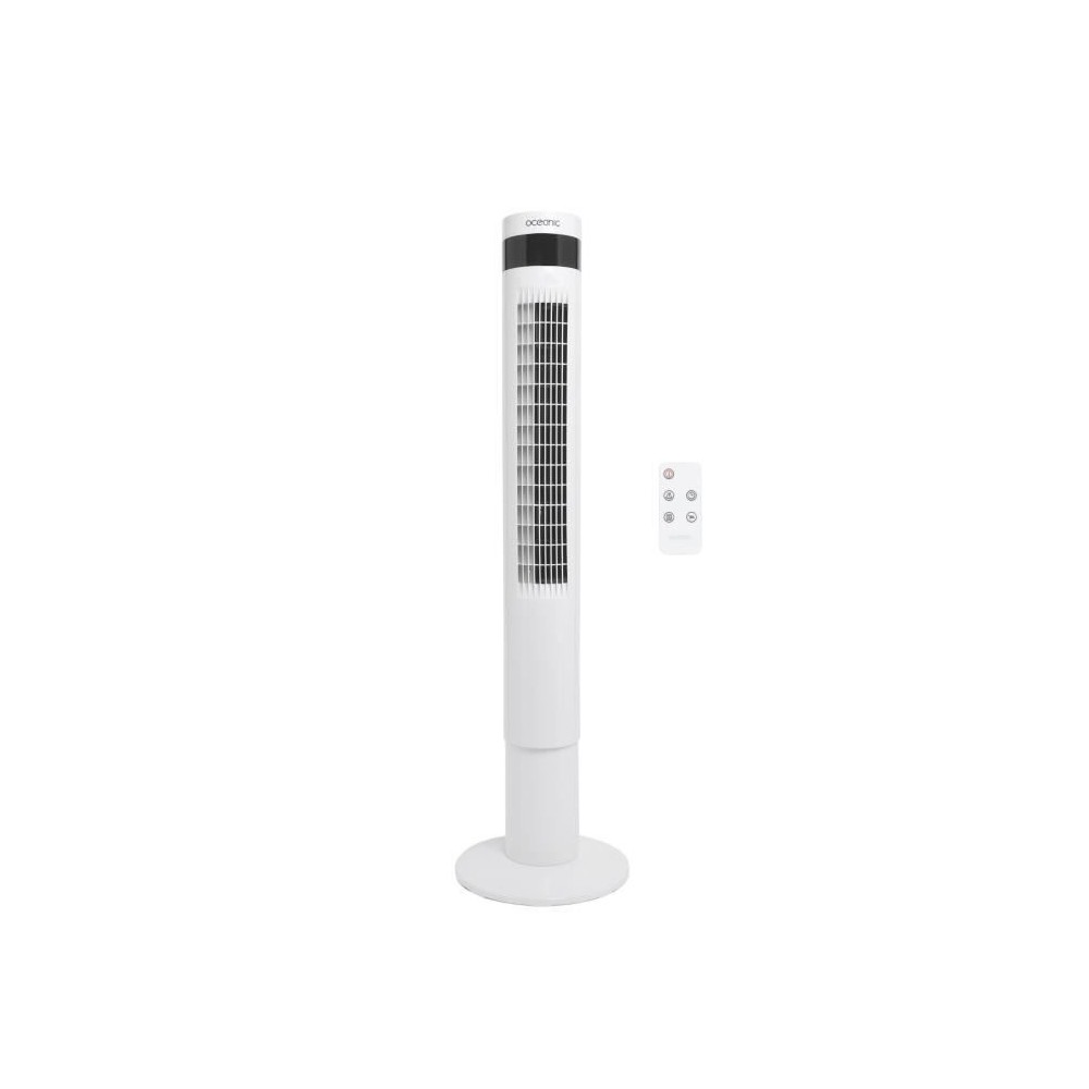 Ventilateur colonne OCEANIC - 50W - Hauteur 110 cm - Oscillation autom