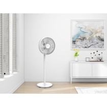 OCEANIC Ventilateur de pied digital - 50 W - Ø 40 cm - 3 vitesses - O