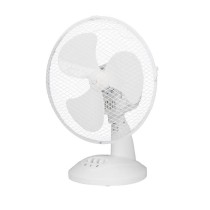 Ventilateur de table OCEANIC - 30W - Diametre 23 cm - 2 vitesses - Osc