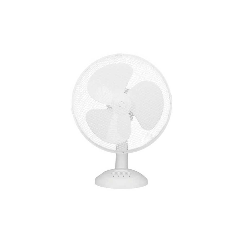 Ventilateur de table OCEANIC - 40W - Diametre 30 cm - 3 vitesses - Osc