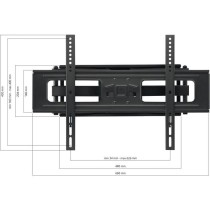 ONE FOR ALL WM4661 Support mural inclinable et orientable pour écran