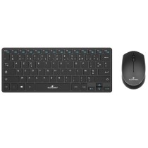 Pack Clavier Souris - BLUESTORK - PACK MINI - Sans Fil - Compact - Noi