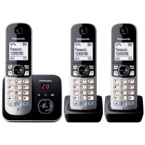 PANASONIC - KXTG6823 - Téléphone sans fil trio - Fonction réduction