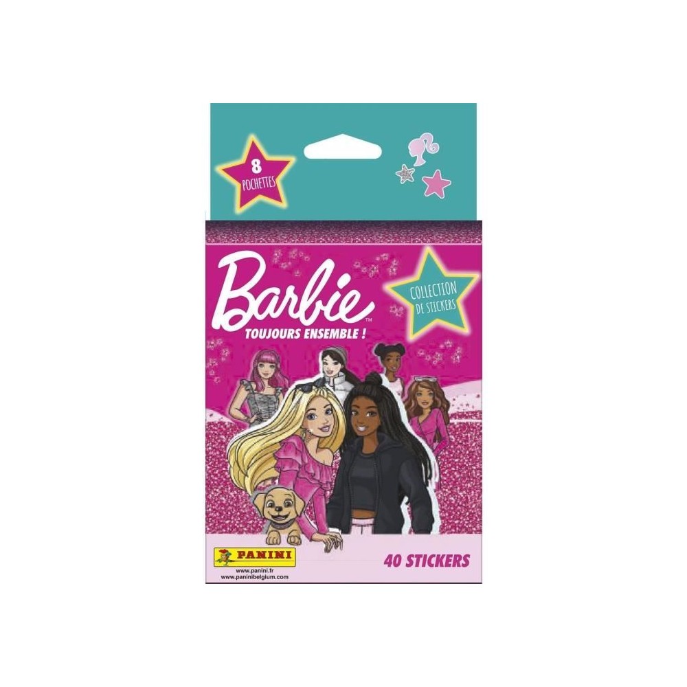 Stickers Barbie - Blister 8 pochettes PANINI