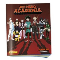 Album + porte-cartes - PANINI - My Hero Academia - 200 stickers et 50