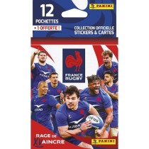 Collection officielle de stickers et de cartes RUGBY EDF - Blister 12+