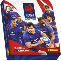 Coffret Collector Rugby Equipe de France-Rage de Vaincre 1 Album + 18