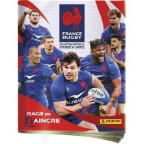 Coffret Collector Rugby Equipe de France-Rage de Vaincre 1 Album + 18