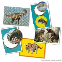 Album pour cartes a collectionner - PANINI - DINOS NATIONAL GEOGRAPHIC