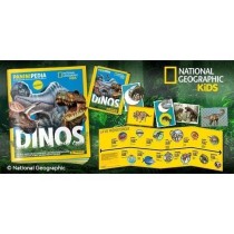 Album pour cartes a collectionner - PANINI - DINOS NATIONAL GEOGRAPHIC