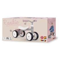 Porteur Rookie Rose en métal pour enfant des 12 mois - Smoby