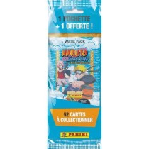 Fat pack 1 poch achetée + 1 offerte - PANINI - Naruto - 52 cartes