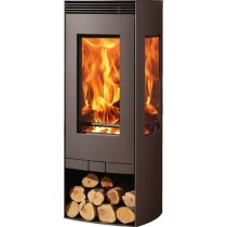 Poele a bois - PANADERO - Alba Ecodesign - 9,5 kw - Bûches 50 cm