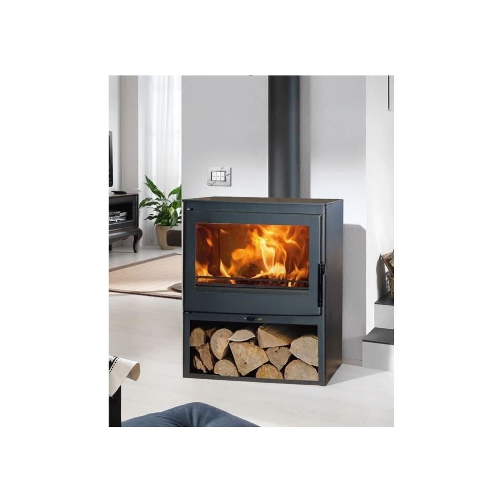 Poele a bois - PANADERO - Garonne Ecodesign - 7,1 kw - Bûches 50 cm