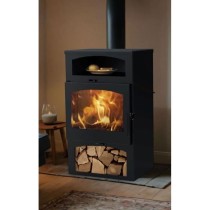 Poele a bois - PANADERO - Bacalan Chauffe Plâts Ecodesign - 10,2 kw -