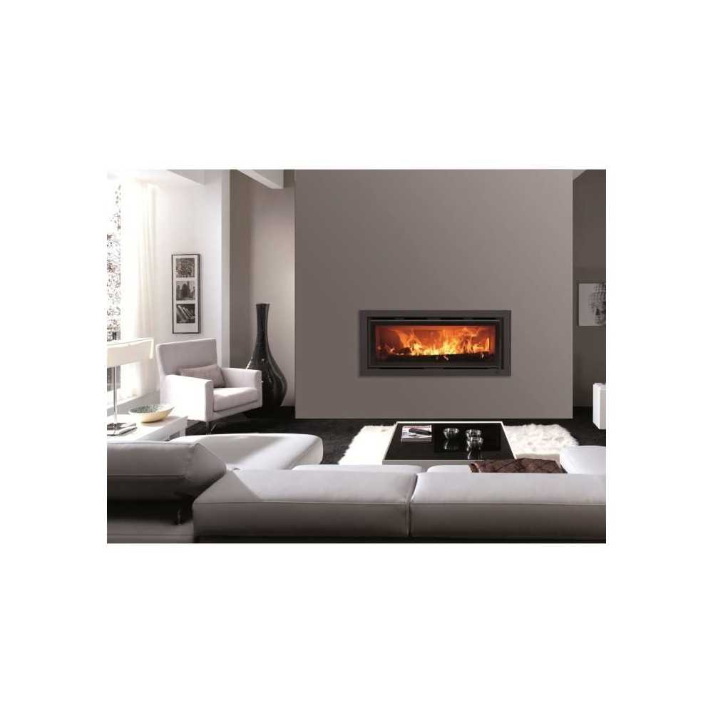 Poele a bois - PANADERO - Insert C-101-S Ecodesign - 8,9 kw - Bûches