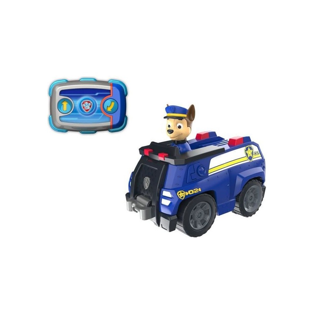 Véhicule radiocommandé Chase - PAW PATROL - Technologie 2,4 Ghz - Adapté aux petites mains