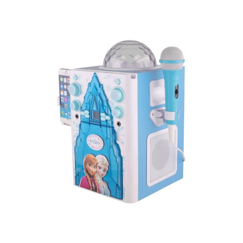 Karaoke avec boule disco - KIDDESIGNS - La Reine des Neiges