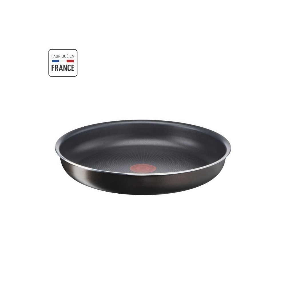 TEFAL INGENIO Easy Plus Poele 28 cm, Non induction, Antiadhésif, Empilable, Compatible Lave-vaisselle, Fabriqué en France L150