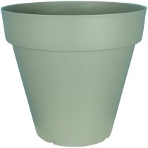 Bac a fleurs rond RIVIERA SOLEILLA - Plastique - Diametre 60 cm Vert a