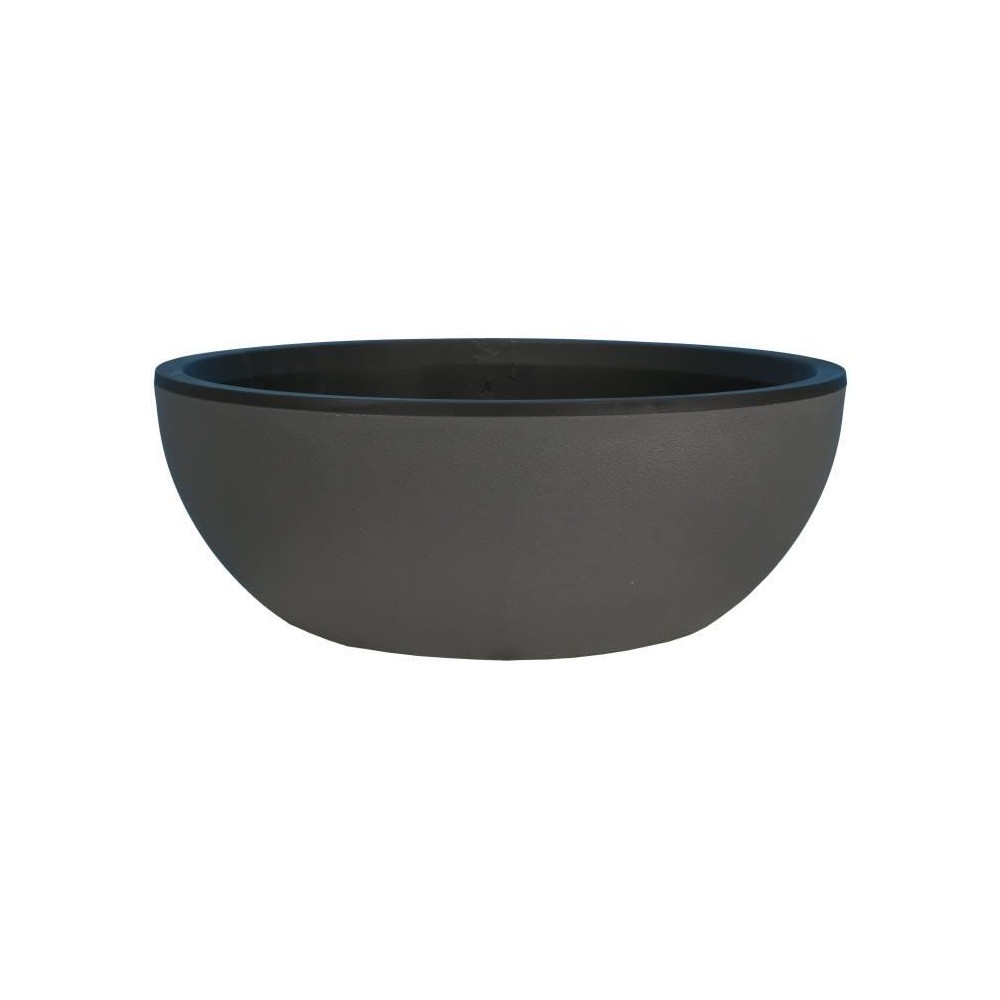 RIVIERA - Coupe pot de fleurs - granit D40 - gris