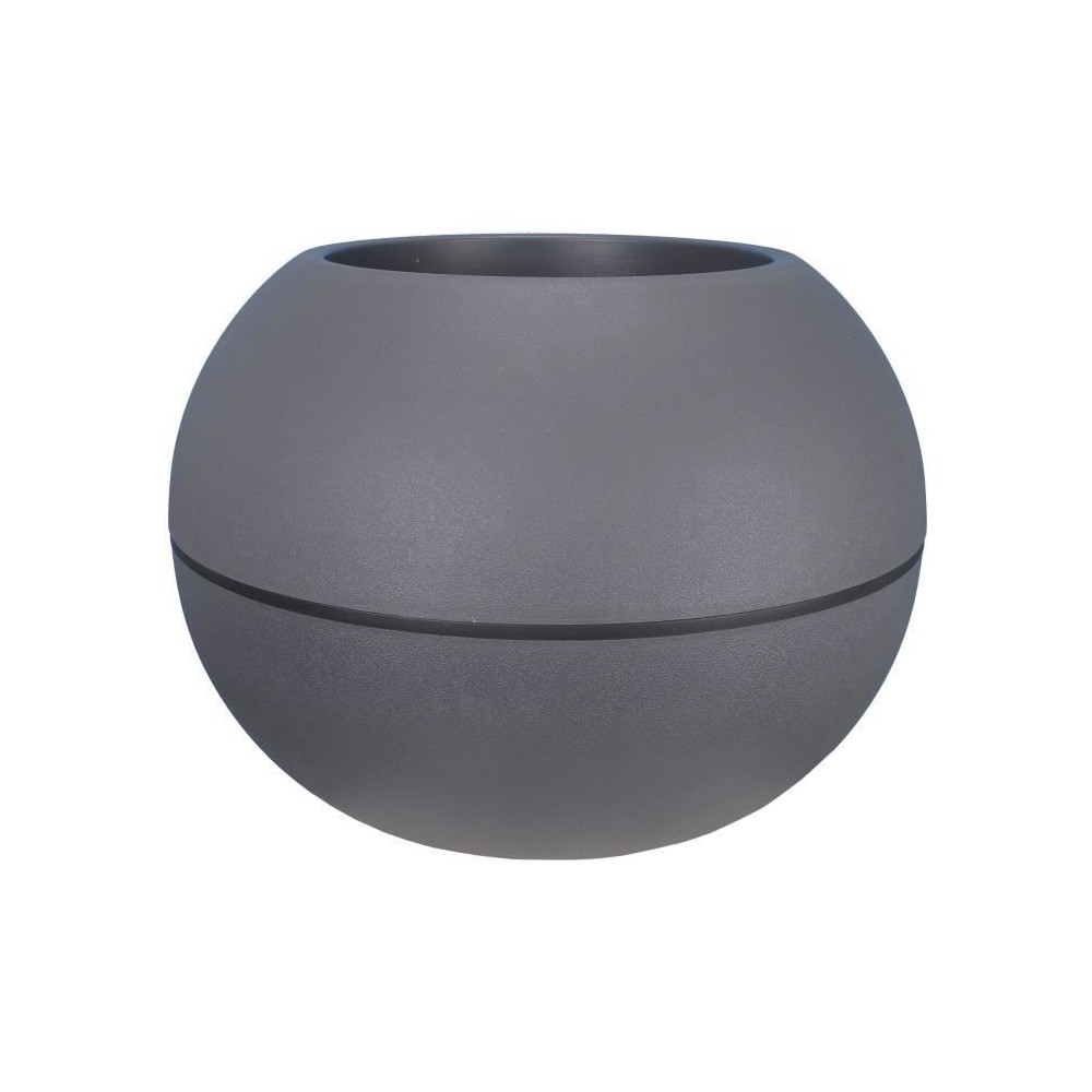 RIVIERA - pot de fleurs Boule - D40 - gris