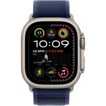 Apple Watch Ultra 2 GPS + Cellular - 49mm - Boîtier Natural Titanium - Bracelet Blue Trail Loop - M/L