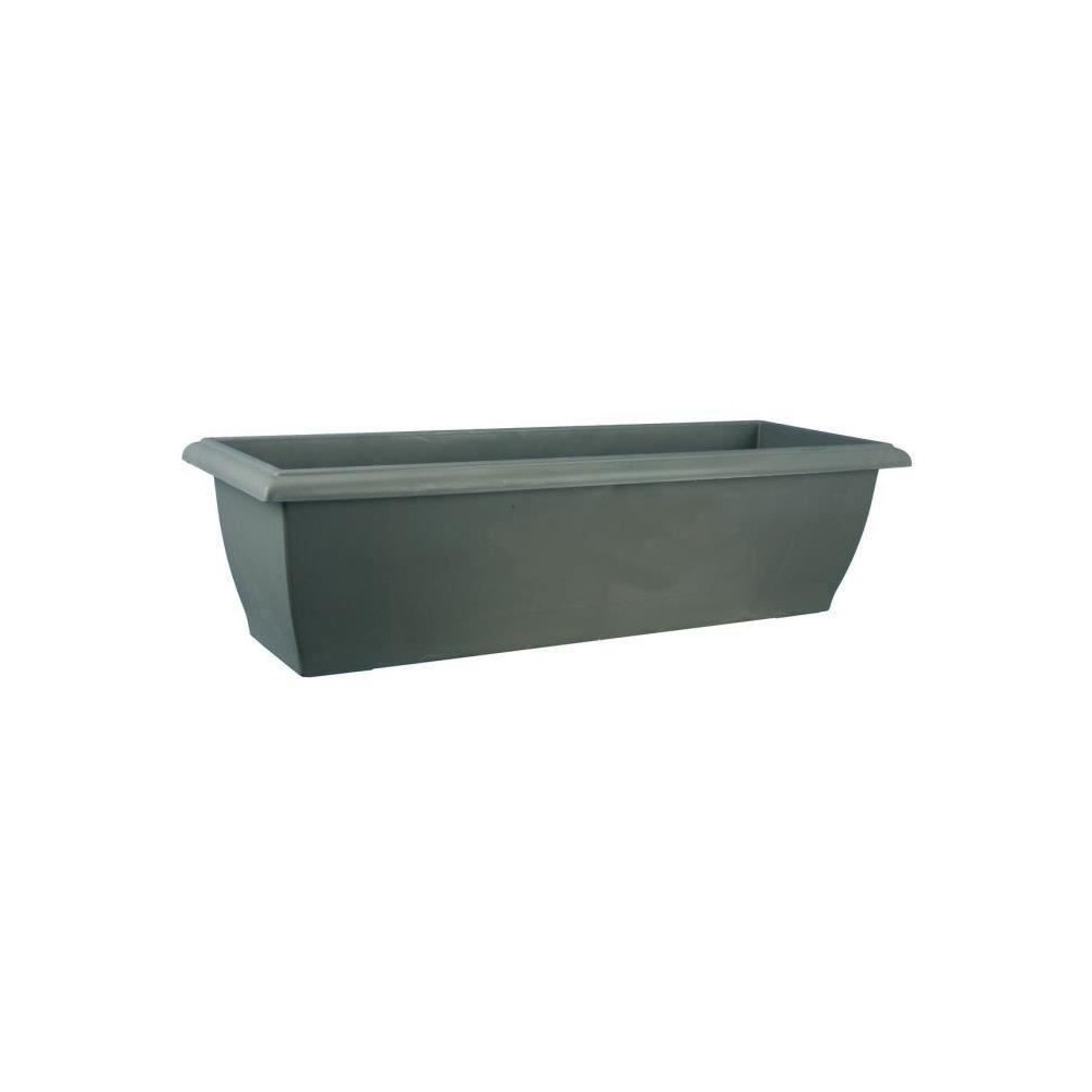 RIVIERA Jardiniere Grande Evolution 69cm - Contenance 18l - Gris