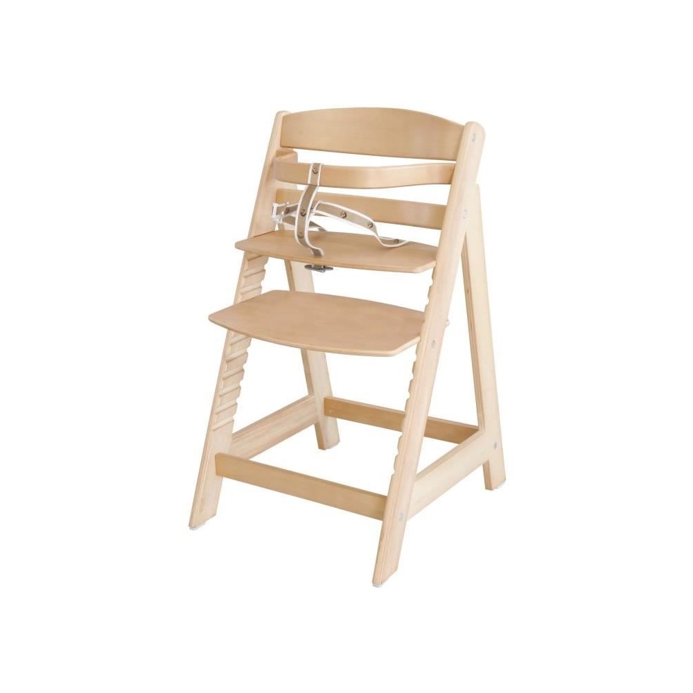 Chaise Haute Évolutive Sit Up III en Bois - ROBA - Réglable en Haute