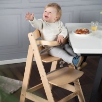 Chaise Haute Évolutive Sit Up III en Bois - ROBA - Réglable en Haute