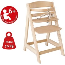 Chaise Haute Évolutive Sit Up III en Bois - ROBA - Réglable en Haute