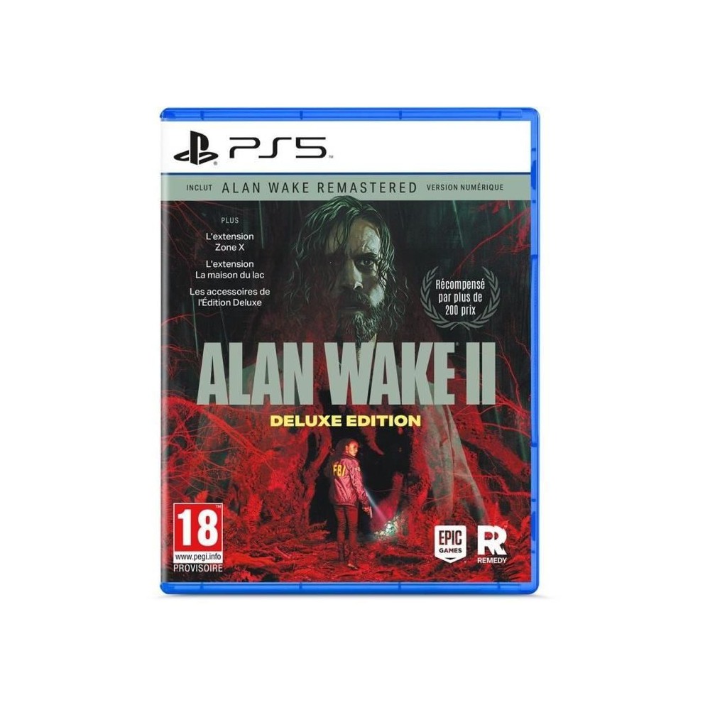 Alan Wake 2 - Jeu PS5 - Edition Deluxe