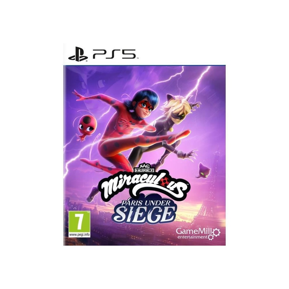 Miraculous Paris Under Siege - Jeu PS5