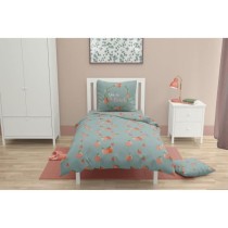 Parure de couette ROUPILLON Peachy - 2 Pcs - 140 x 200 - 100% Coton -