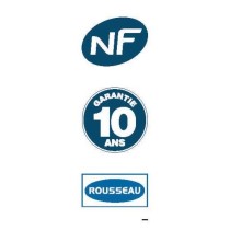 Mitigeur bain/douche monotrou chromé ROUSSEAU - Certifié NF - Garant