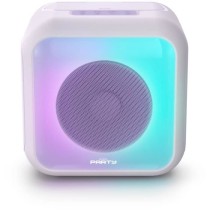 Enceinte karaoké lumineuse - BIGBEN - Lavande - Bluetooth, 30W, 2 micros sans fil USB-C, Égaliseur, Batterie Li-on