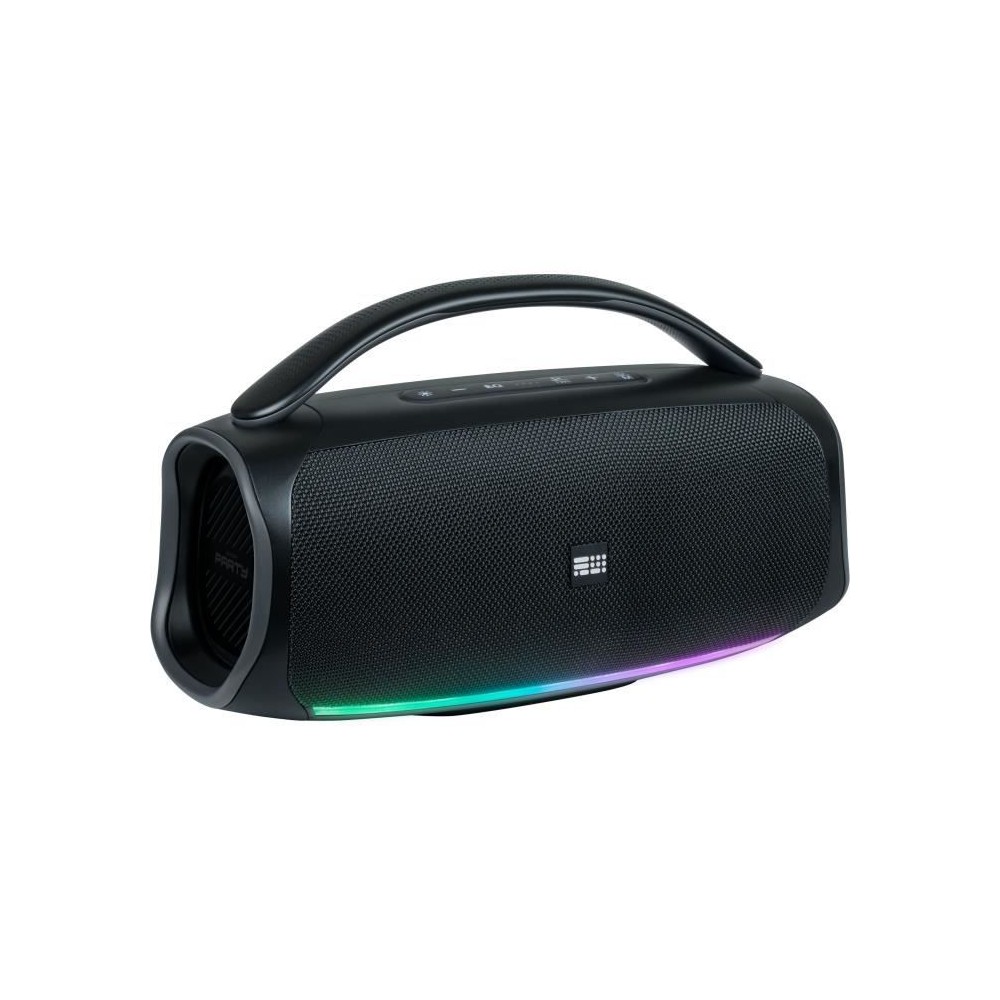 Enceinte sans fil lumineuse - BIGBEN - Mainstream 4 - Bluetooth, 100W, USB, Micro-SD, AUX-IN, Batterie 6000mAh