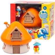 Maison de jeu - GIOCHI PREZIOSI - Les Schtroumpfs - Maison magique avec 1 figurine Farceur et accessoires - a partir de 3 ans -