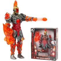 Figurine articulée - GORMITI - Gormiti avec attaque lumineuse Feu - Fireon - 27 cm - a partir de 4 ans - GRV073