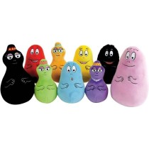 Coffret 9 Peluches Barbapapa +/- 15 cm - JEMINI - Inclut Barbapapa, Barbamama et leurs sept enfants.